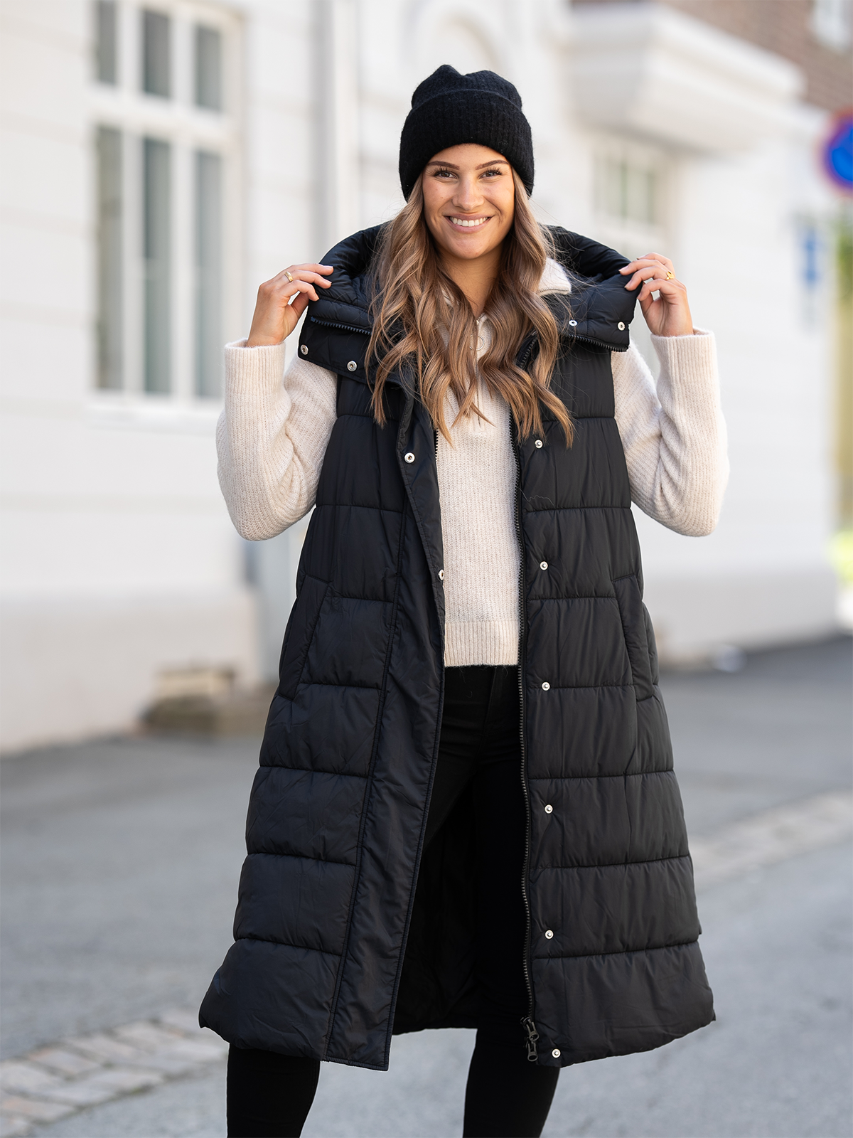 Y A S Liro Padded Vest Sort Getinspired no y-a-s-liro-padded-vest-sort-getinspired-no