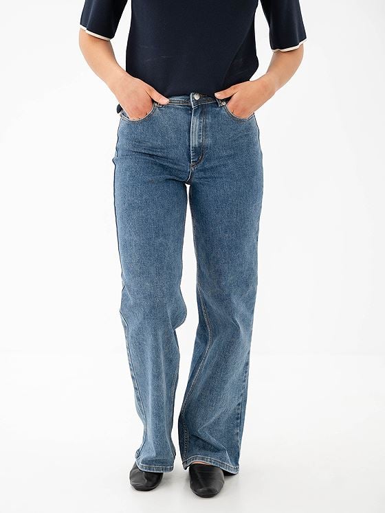 Y.A.S Dolma High Waist Jeans Light Blue Denim