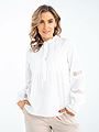 Y.A.S Nelsa Long Sleeve Top Star White