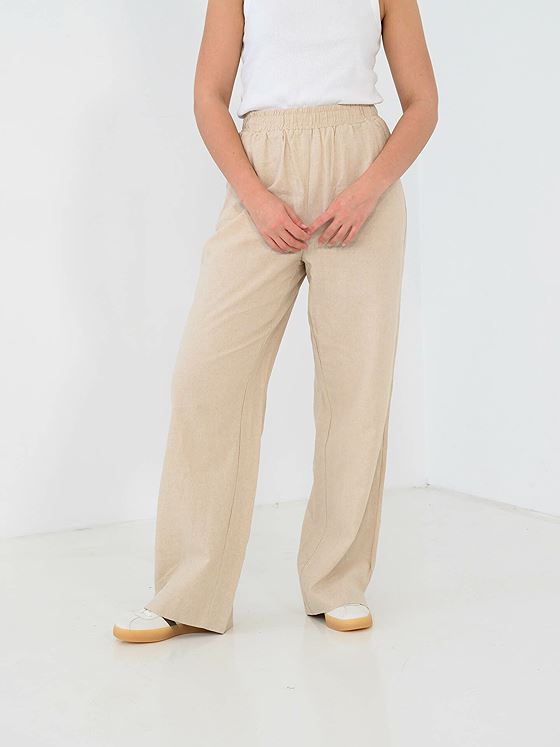 Y.A.S Flaxy HMW Linen Pants Birch