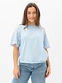 Y.A.S Lex Short Sleeve Top Clear Sky
