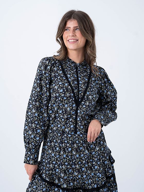 Y.A.S Miluma Long Sleeve Top Black Miluma