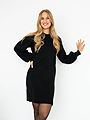 Y.A.S Fonny Long Sleeve Knit Dress Black