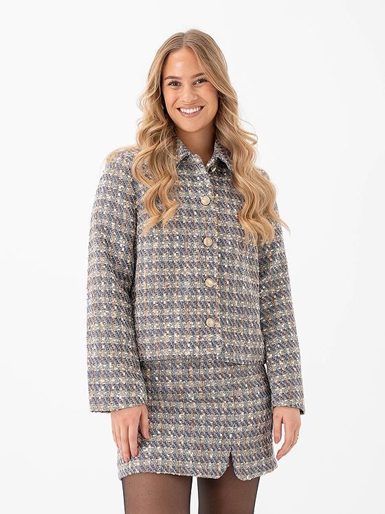 Y.A.S Siraz Long Sleeve Short Jacket Silver Bullet