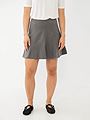 Y.A.S Dena High Waist Skirt Grey Melange
