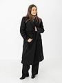 Y.A.S Kali Wool Blend Coat Black