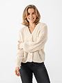 Y.A.S Zuma Long Sleeve Knit Cardigan Birch