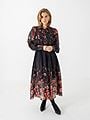 Y.A.S Romantica Long Sleeve Long Dress Black Romantica