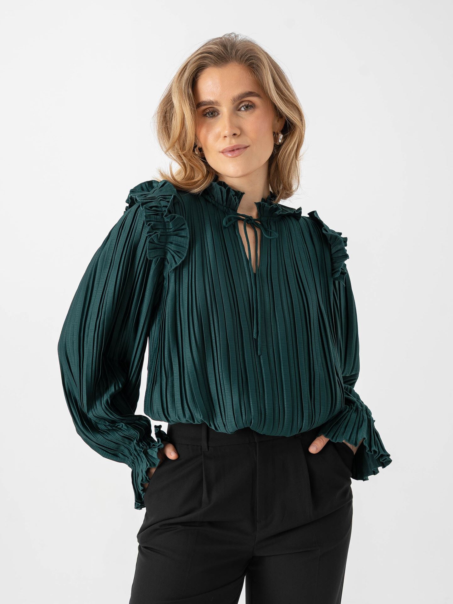 Y.A.S Micco Long Sleeve Top Ponderosa Pine