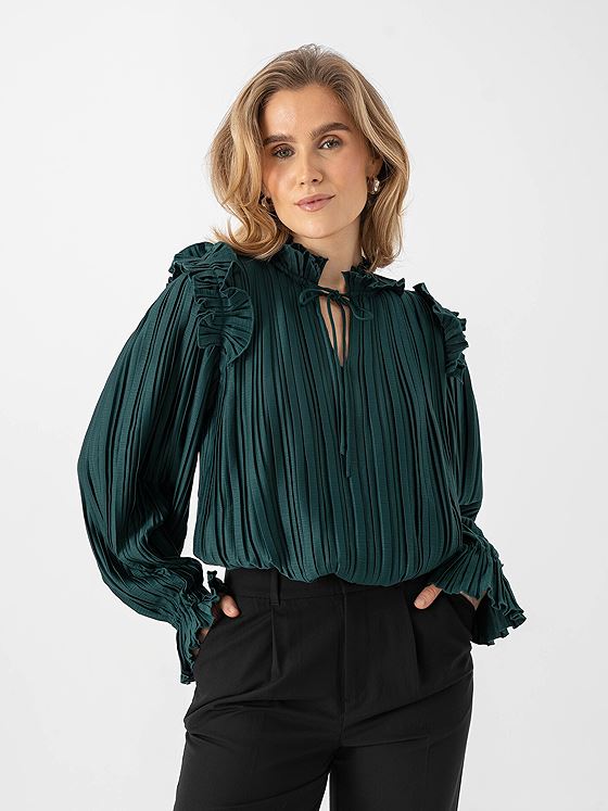 Y.A.S Micco Long Sleeve Top Ponderosa Pine