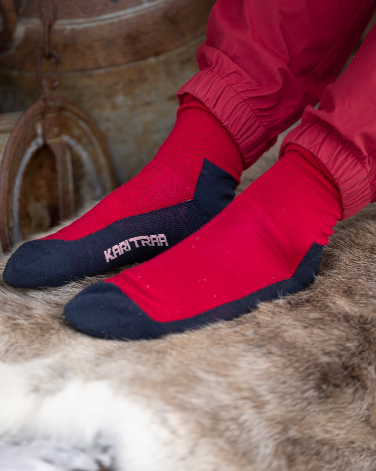 Kari Traa Ragna Hiking Sock 2pk Red