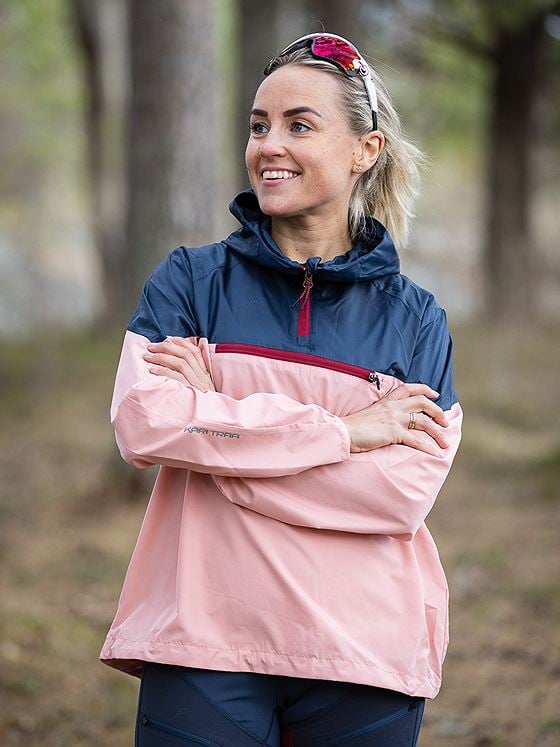 Kari Traa Vilde Wind Anorak - Blå Marin