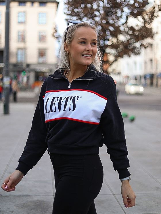 Levis cb logo sweatshirt Clearance