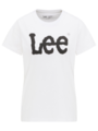 Lee Logo Tee White