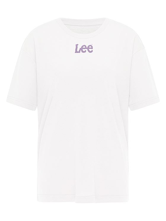 Lee Relaxed Crew Tee Workwear White