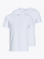 Jack and Jones Basic Crew Neck Tee 2 Pack White