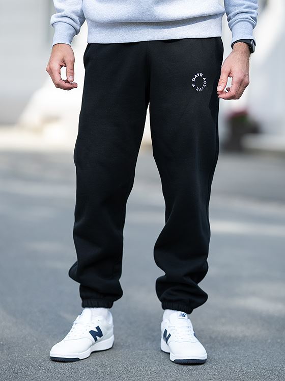7 DAYS Active Organic Regular Sweatpants Black