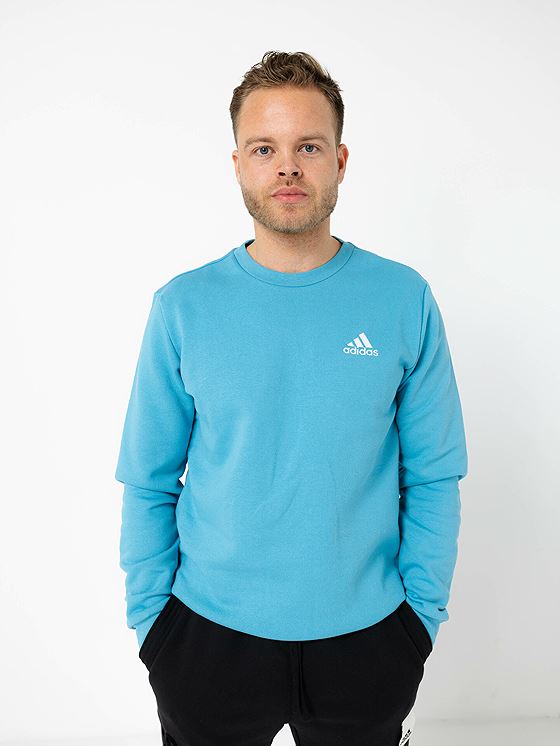 Blå adidas Sweater - Feelcozy