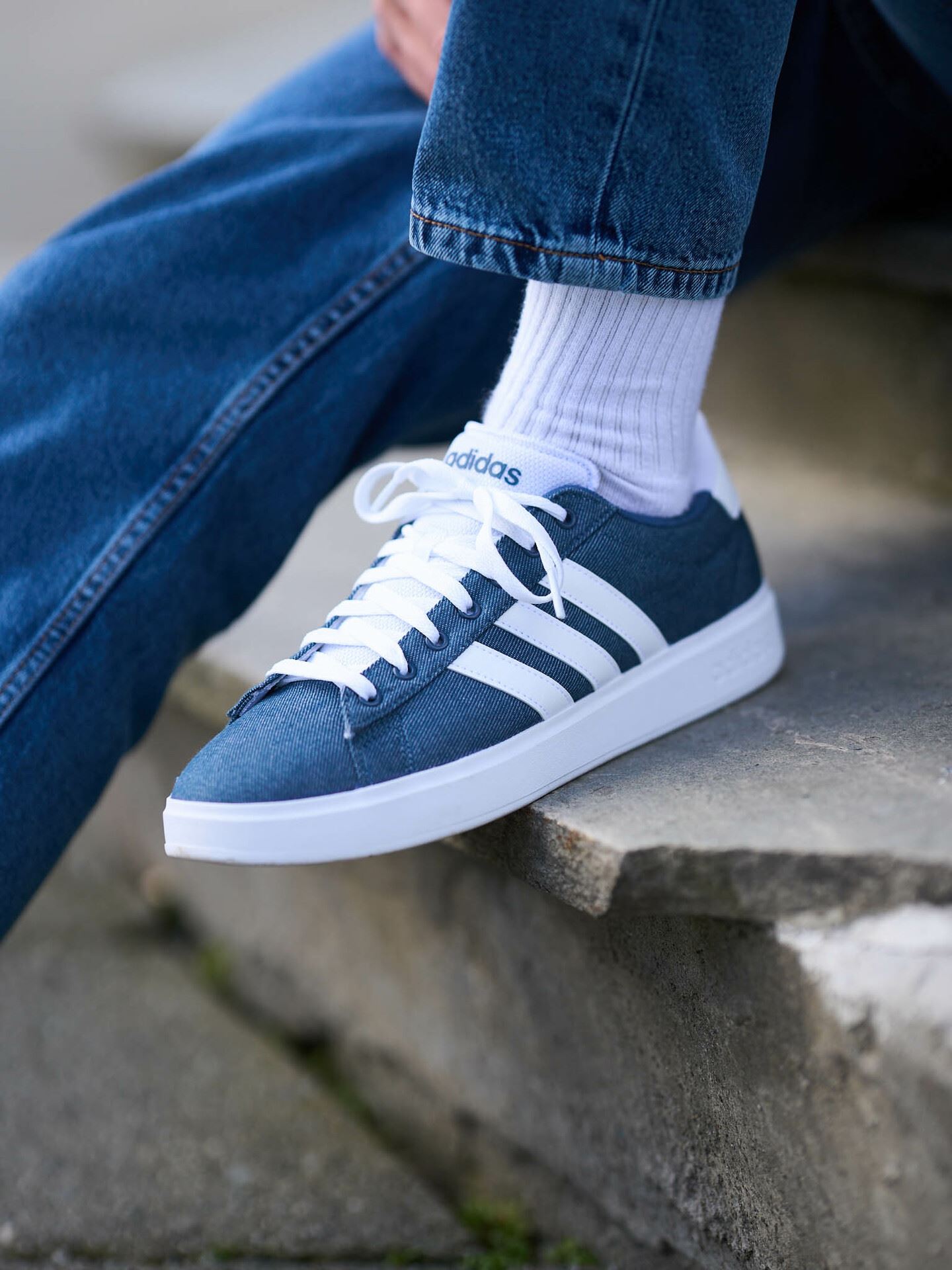 adidas Grand Court 2.0 Preloved Ink / Cloud White