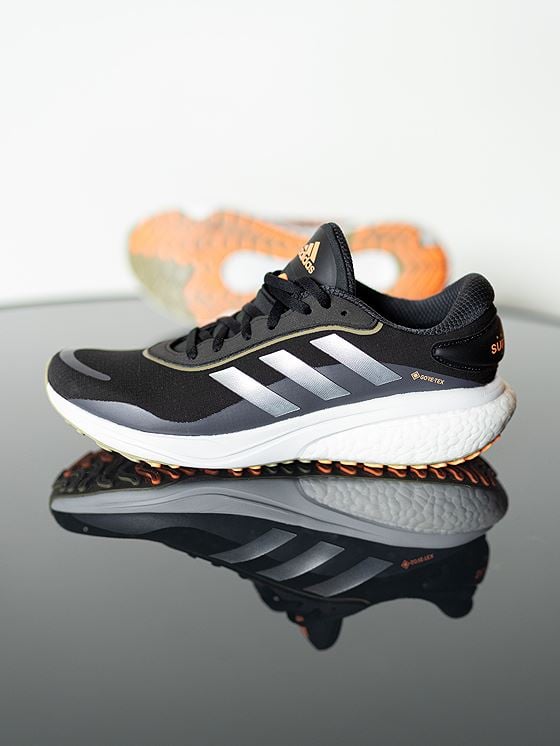 adidas Supernova GTX Core Black / Silver Metallic / Beam Orange