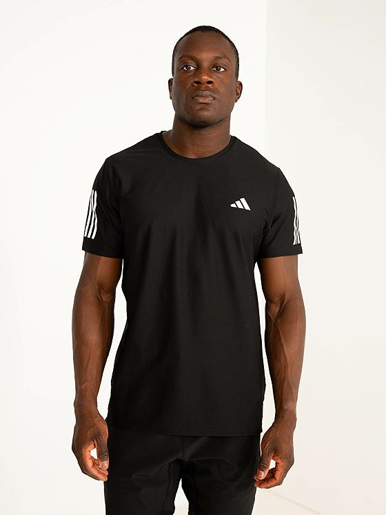adidas Own The Run B Tee Black