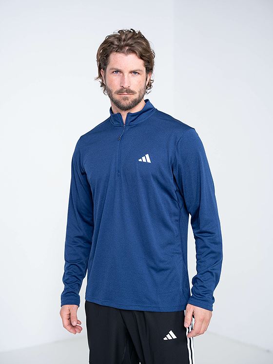 adidas TR-ES 1/4 Zip Blå