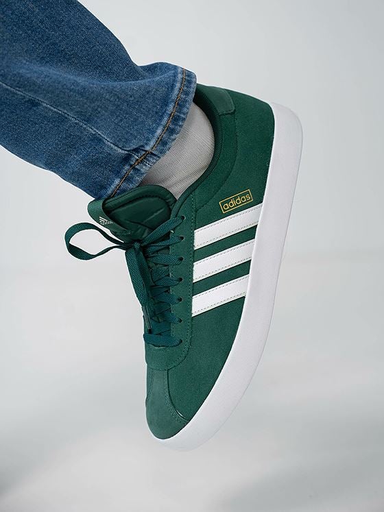 adidas VL Court 3.0 Collegiate Green / Cloud White / Wonder Silver