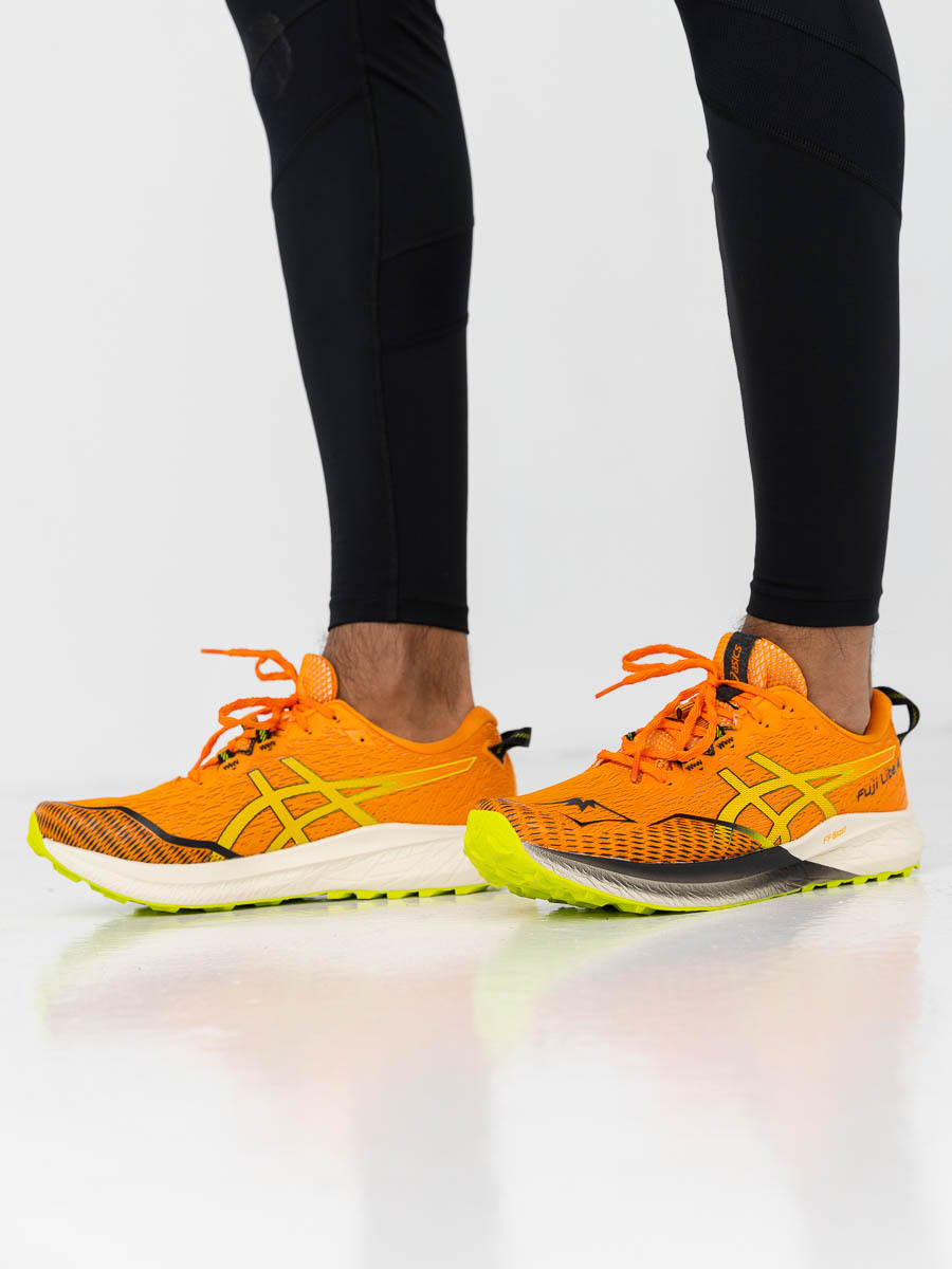 ASICS Fuji Lite 4 Bright Orange / Neon Lime