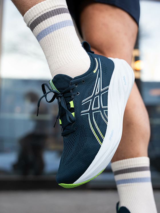 ASICS Gel-Nimbus 26 French Blue / Electric Lime