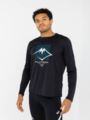 Asics Fujitrail Logo Long Sleeve Top Performance Black