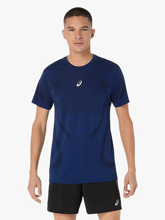 ASICS Road Seamless Short Sleeve Top Midnight