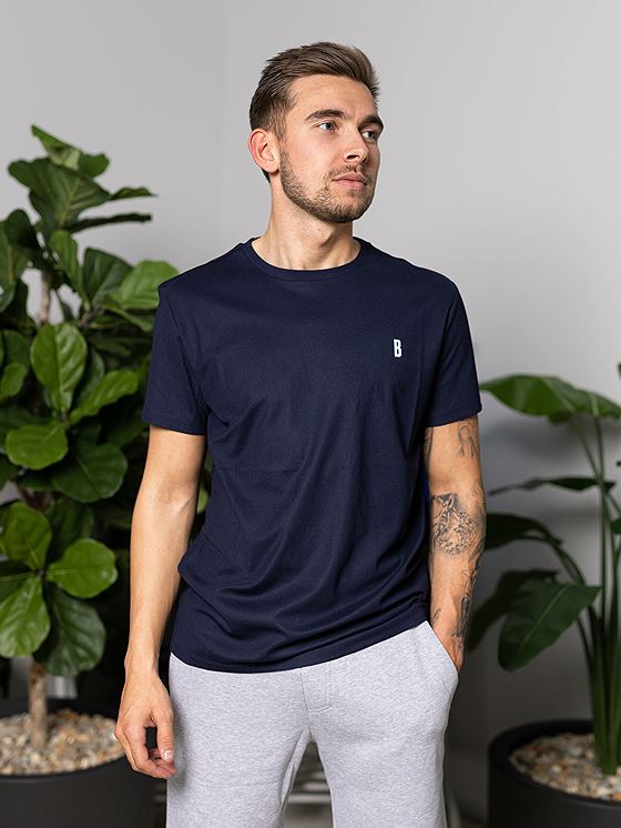 Björn Borg Ace T-Shirt Stripe Navy