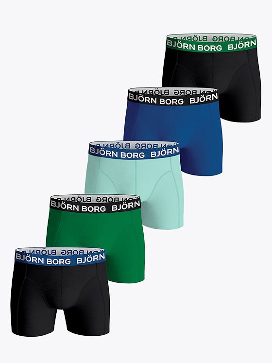 Björn Borg Cotton Stretch Boxer 5p Multi