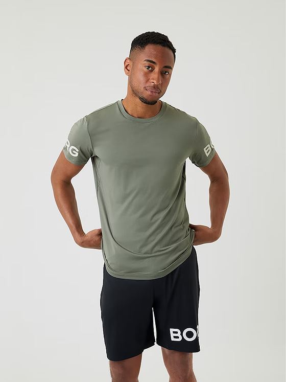 Björn Borg Borg T-Shirt Castor Grey