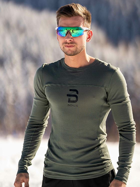 Dæhlie Performance Tech Long Sleeve Forest Green
