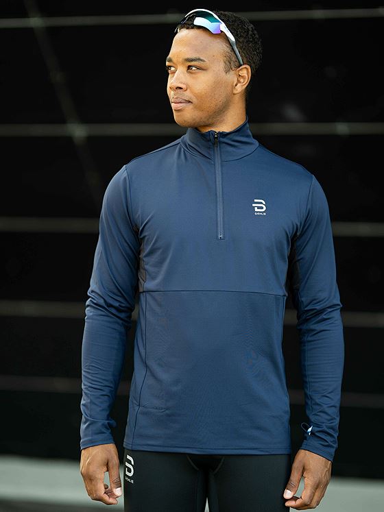 Dæhlie Long Sleeve Run Navy