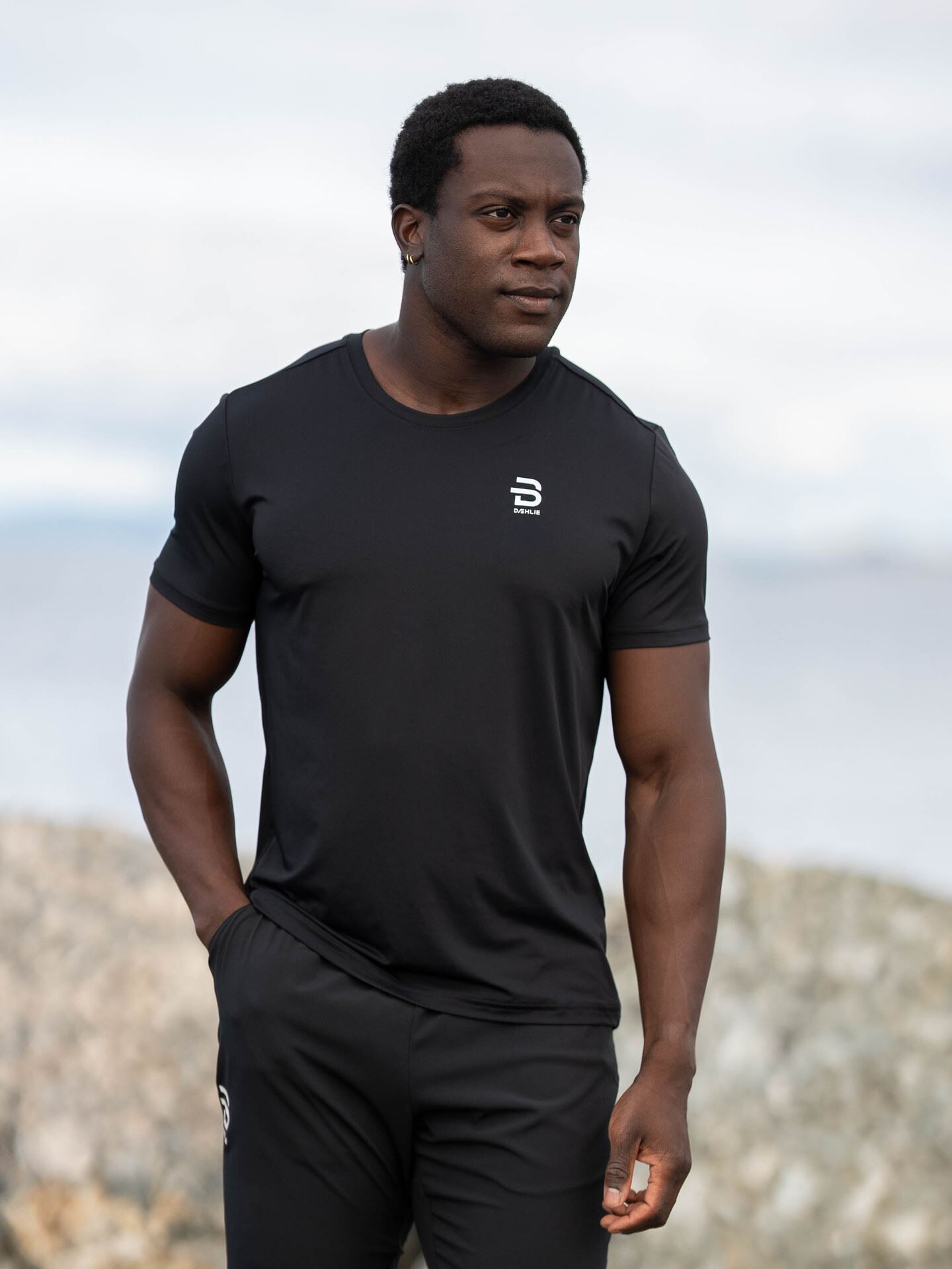 Dæhlie T-Shirt Motion Black