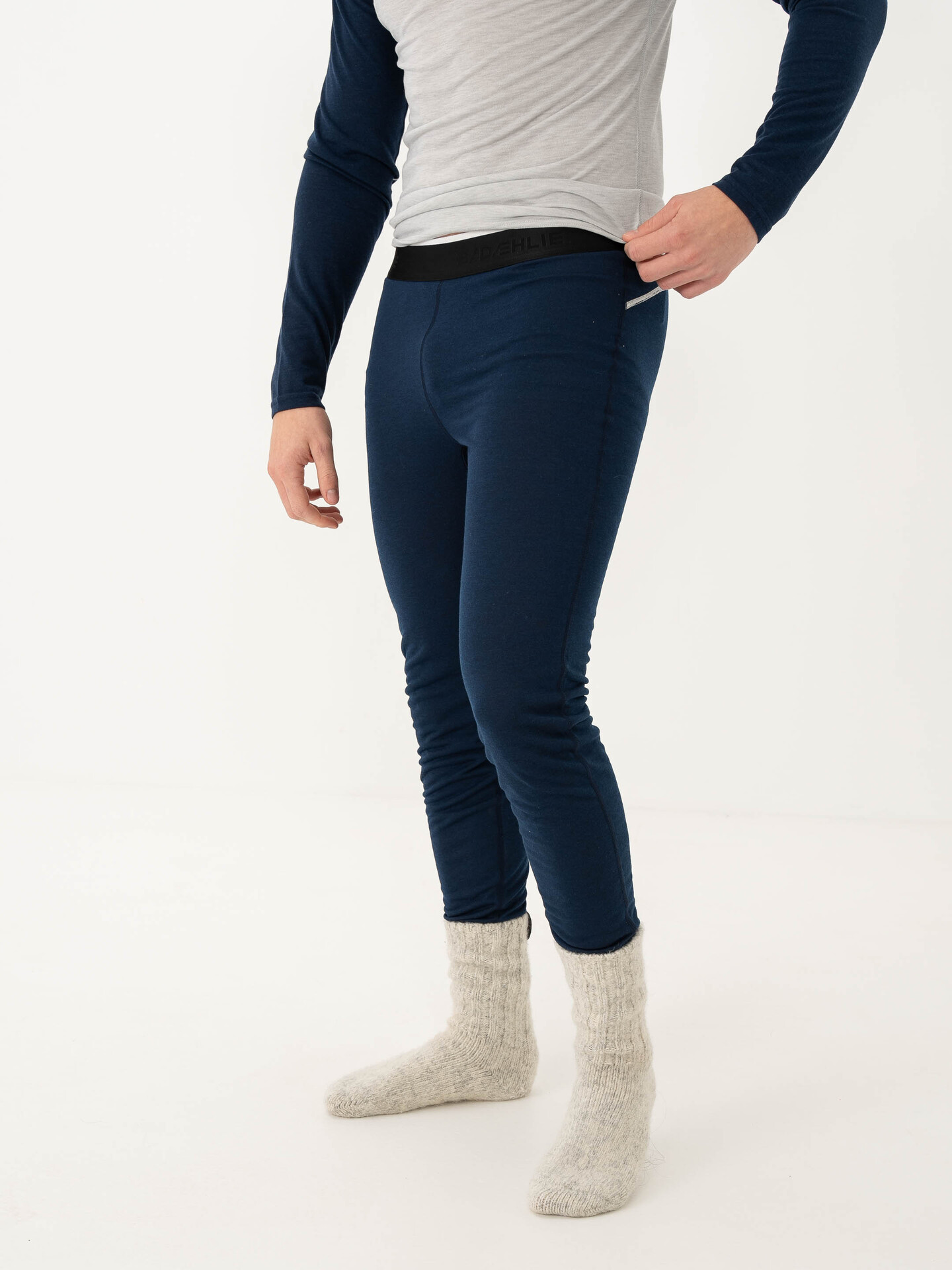Dæhlie Activate Wool Mix Pants Navy