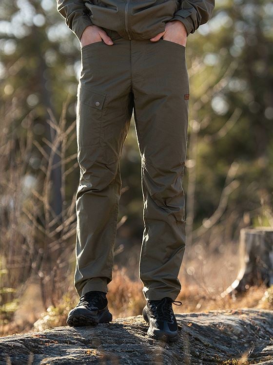 Bergans Nordmarka Leaf Light Pants Men Green Mud