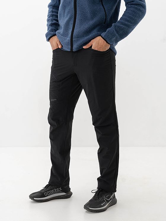 Bergans Vaagaa Light Softshell Pants Men Black