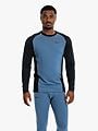 Bergans Inner:Dual Merino Long Sleeve Men Elemental Blue