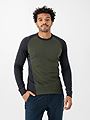 Bergans Inner:Dual Merino Long Sleeve Men Pine Forest