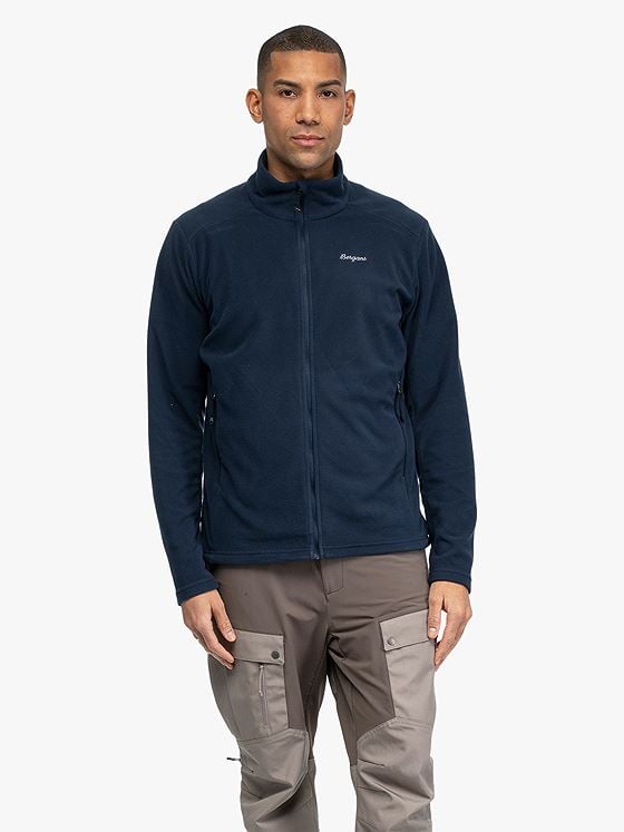Bergans Finnsnes Fleece Jacket Men Navy Blue