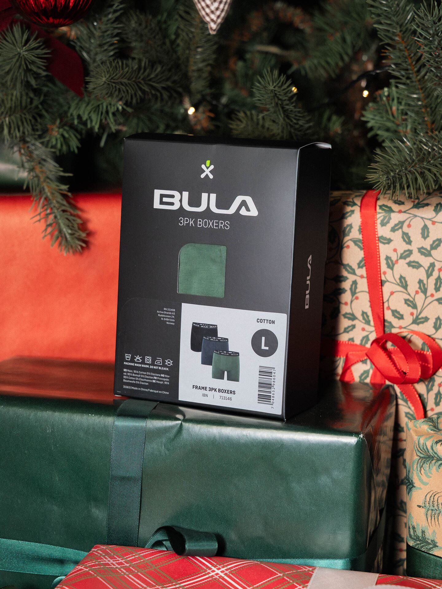 Bula Frame 3-Pack Boxers Flerfarget