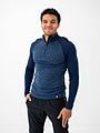 Bula Geo Merino Wool Halfzip Navy