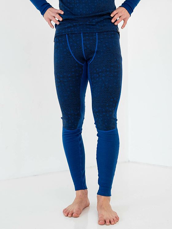 Bula Geo Merino Wool Pants Lapis