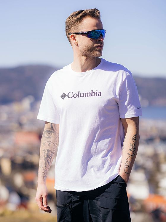 Columbia CSC Basic Logo Short Sleeve White