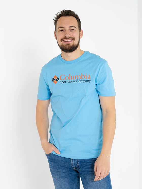 Columbia CSC Basic Logo Short Sleeve Vista Blue, CSC Retro Logo Graphic