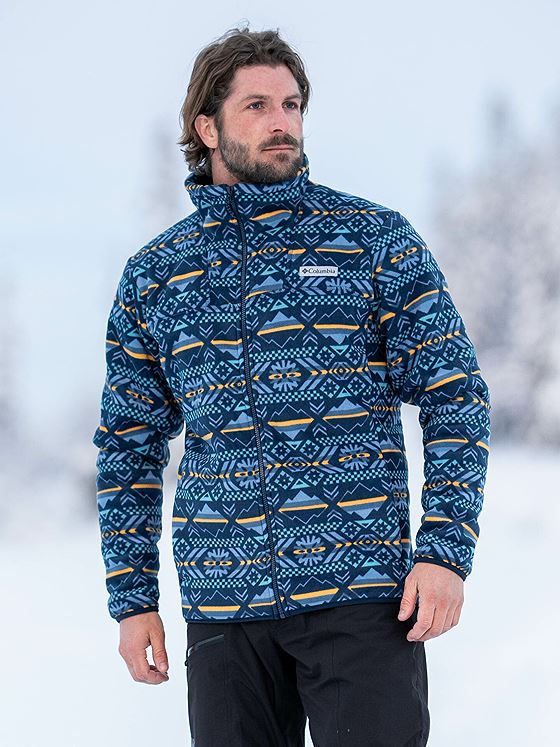 Columbia Winter Pass Full Zip Blå