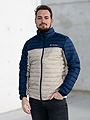 Columbia Silver Falls Jacket Ancient Fossil, Collegiate Navy